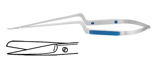 Сенсешн мікроножиці гостр./туп багнетовидні вигнуті 120/245 мм